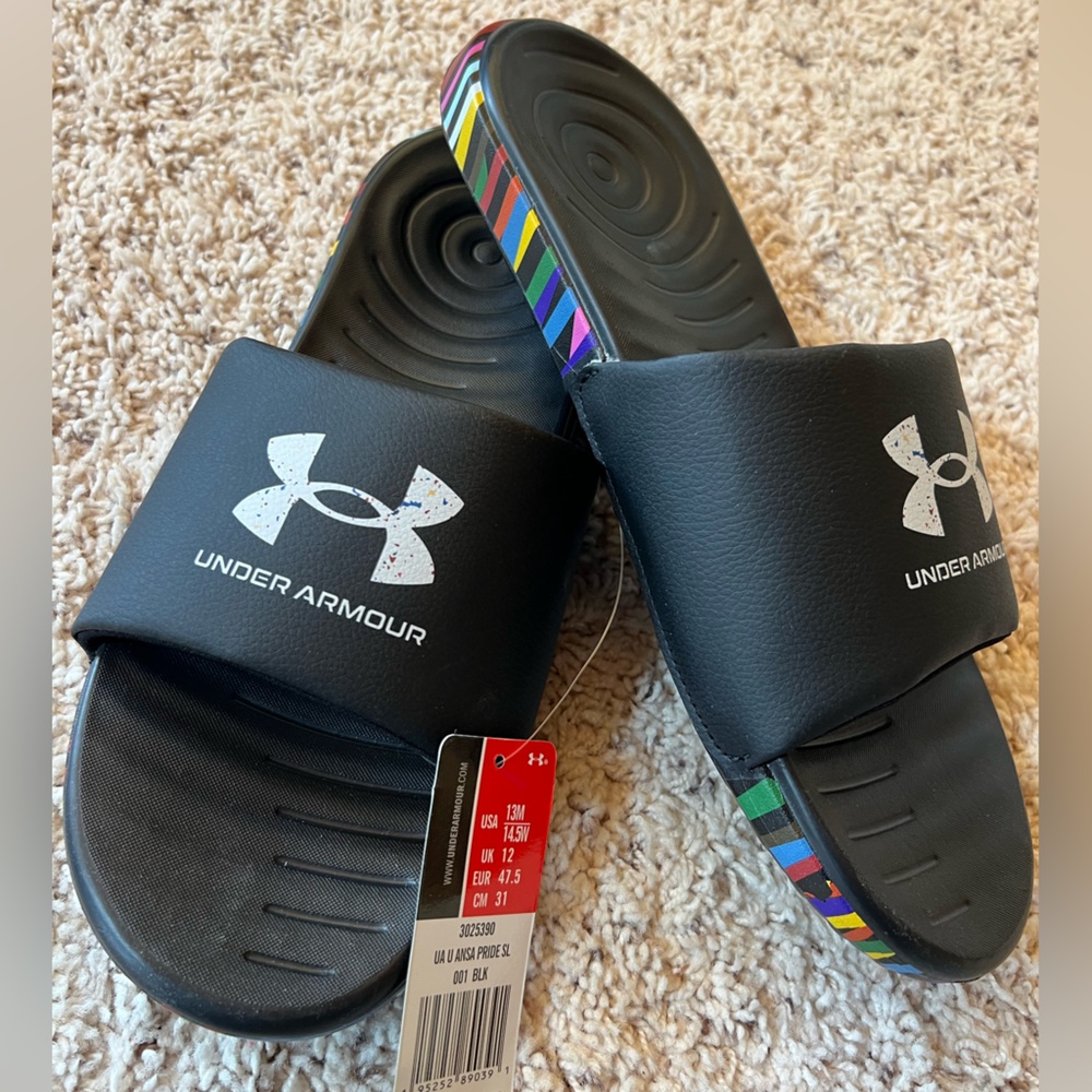 🌈 PRIDE Slides NEW🌈 Mens 13
